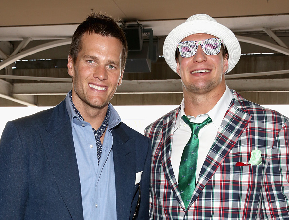 tom brady gronk