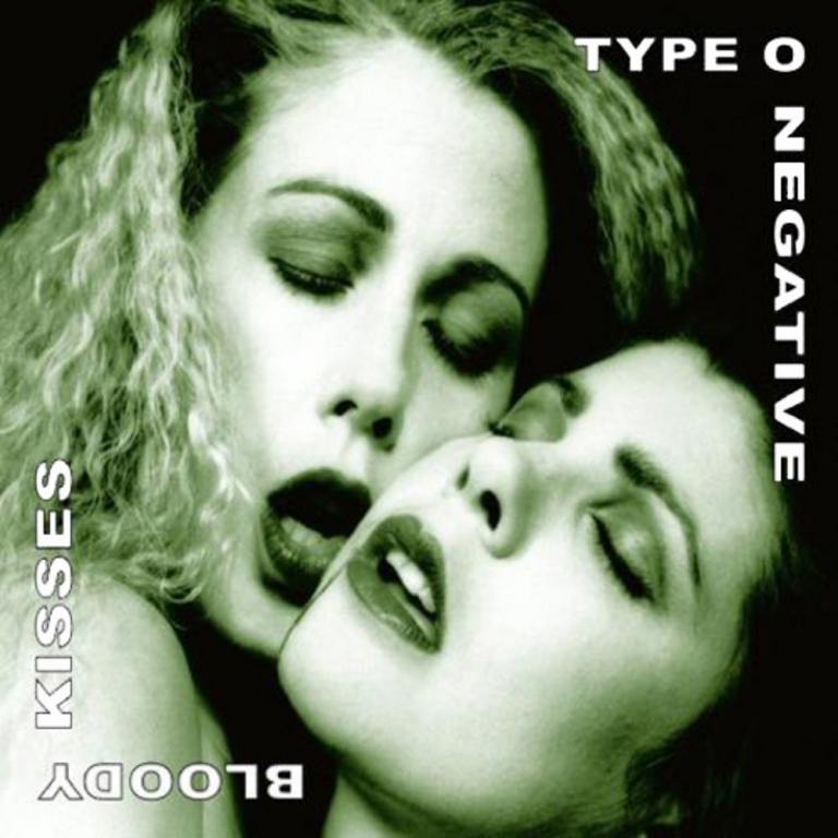 The cover of Type O Negative's Halloween rock album 'Bloody Kisses'