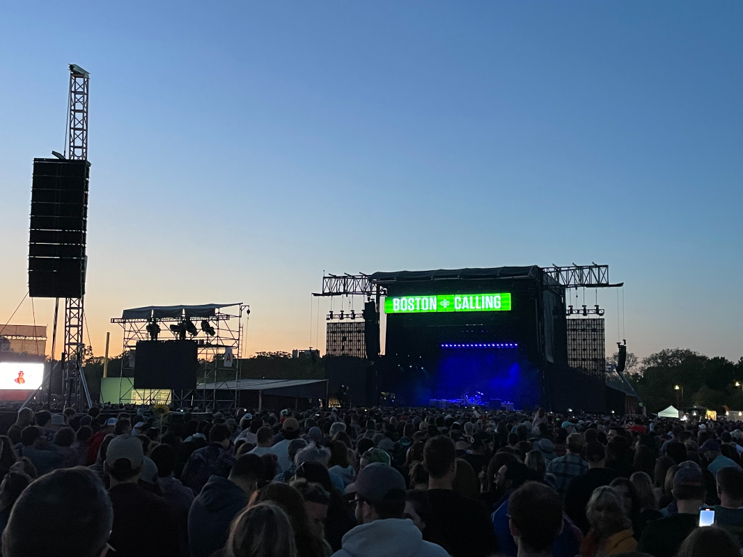 Sunset Before Foo Fighters, Boston Calling 2023