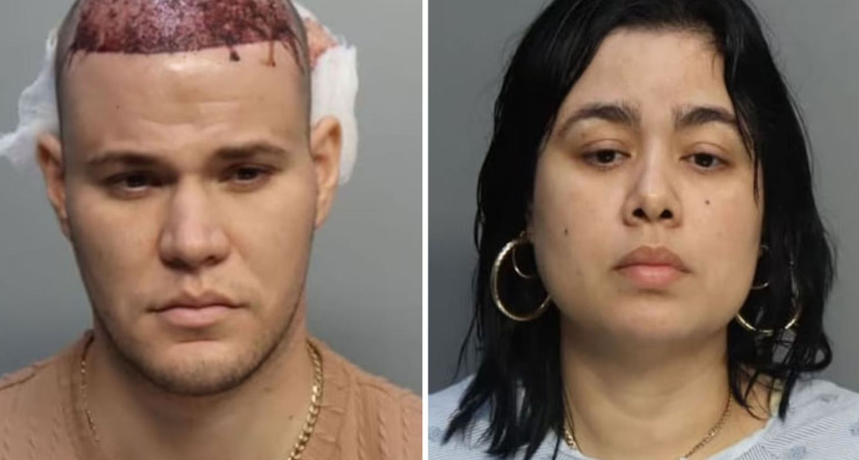 Eugenio Ernesto Hernandez-Garnier and Yusleydis Blanca Loyola mugshots (via Miami-Dad Corrections & Rehabilitation)